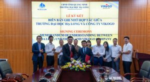 Công ty Cổ phần Tập đoàn VIKO GLOBAL (VIKOGO) làm việc và ký kết hợp tác với Trường Đại học Hạ Long