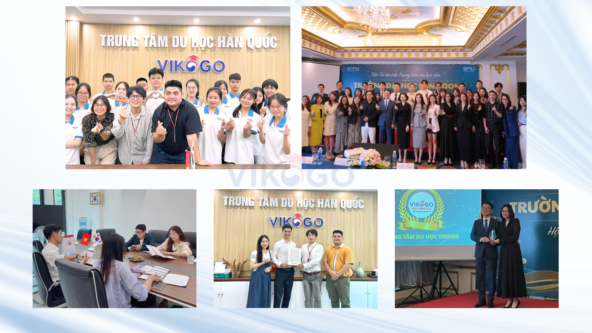 Hoạt động hợp tác giữa VIKOGO và Đại học Sunmoon