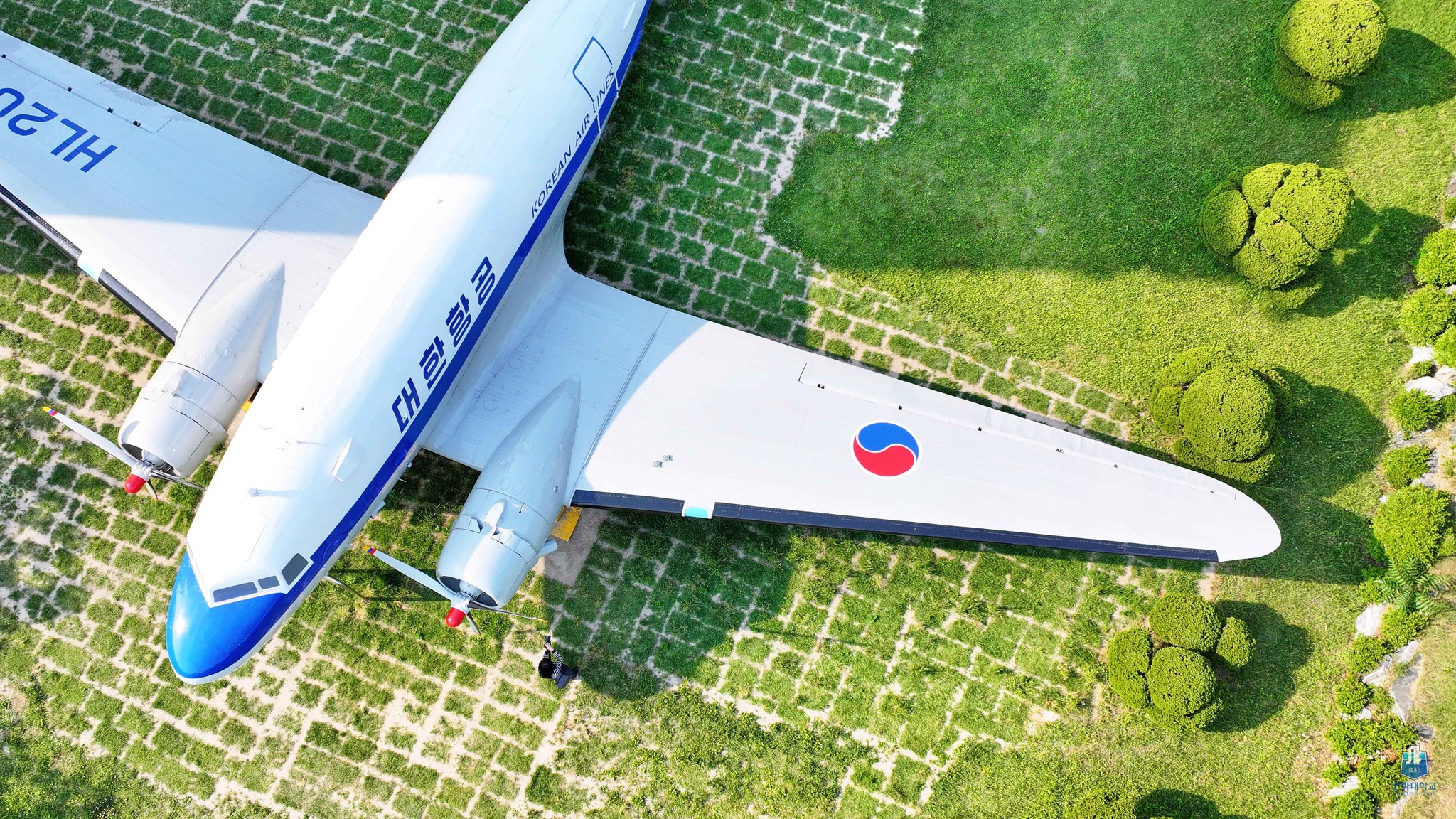 Máy Bay Woo Nam Ho – Biểu tượng lịch sử giữa lòng Đại học Inha