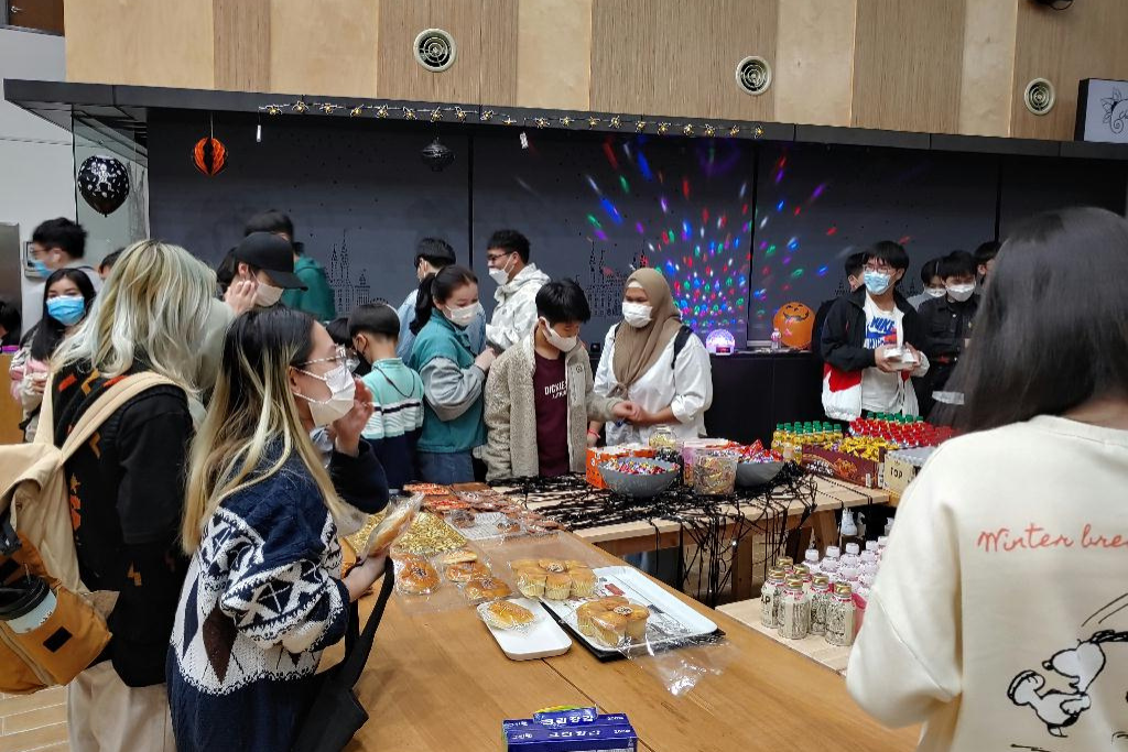 sinh viên quốc tế tại Đại học Quốc gia Hanbat