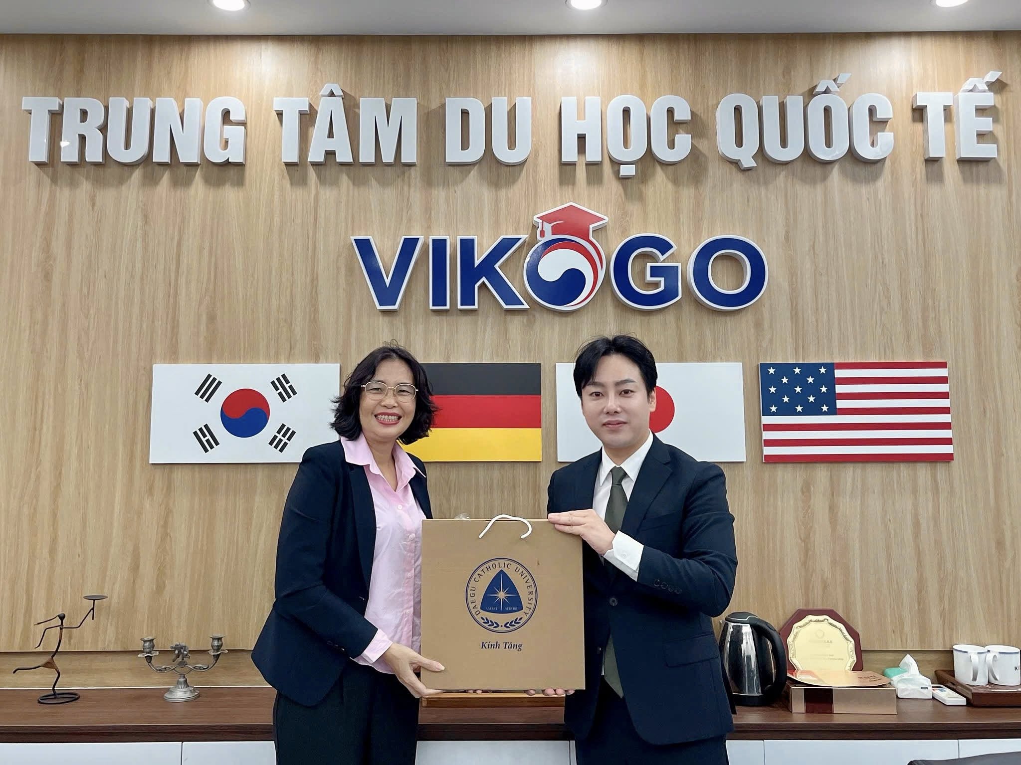 Đại học Daegu catholic đến thăm Vikogo