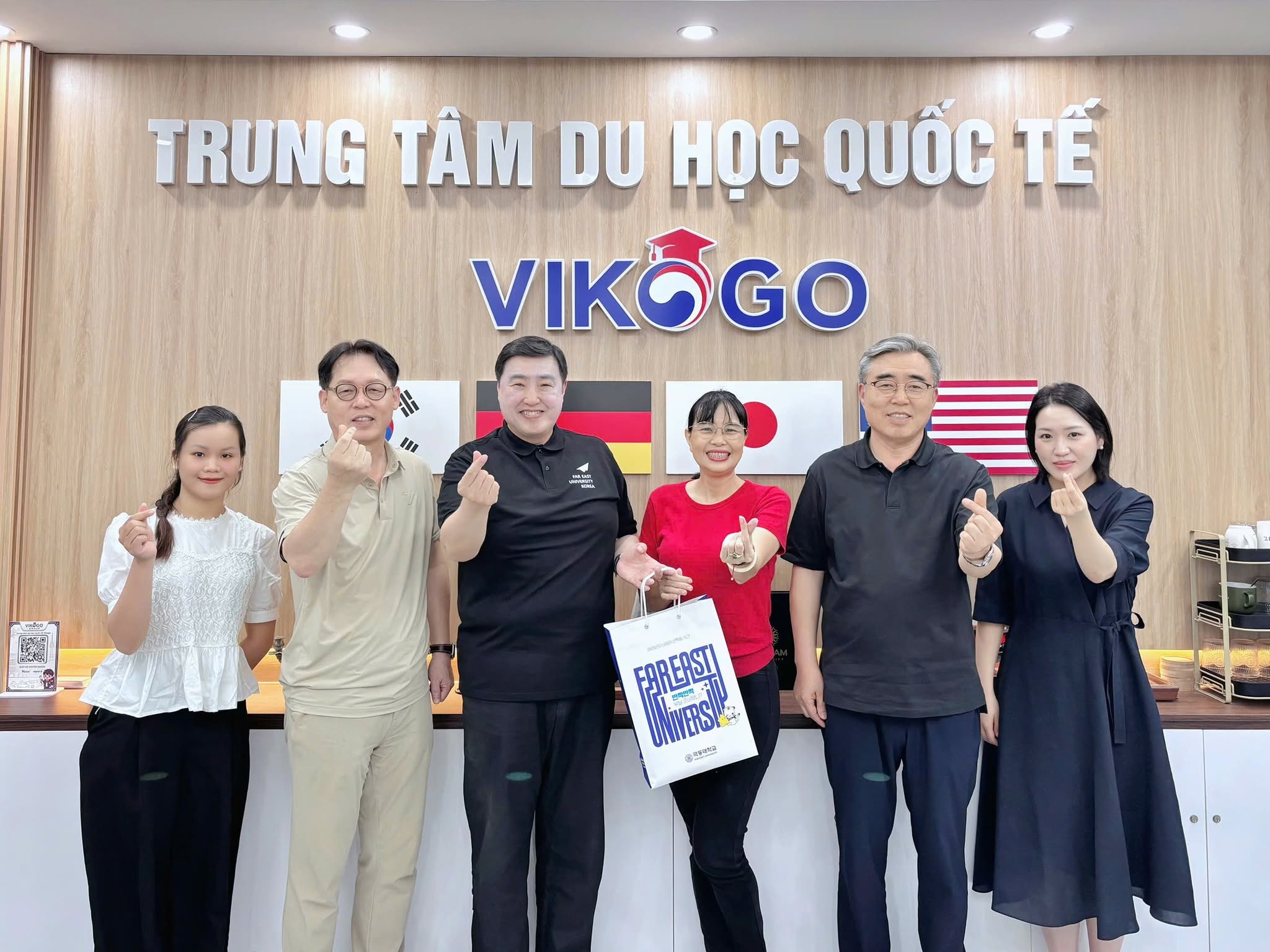 ĐẠI HỌC FAR EAST (극동대학교) ĐẾN THĂM VÀ LÀM VIỆC TẠI VIKOGO
