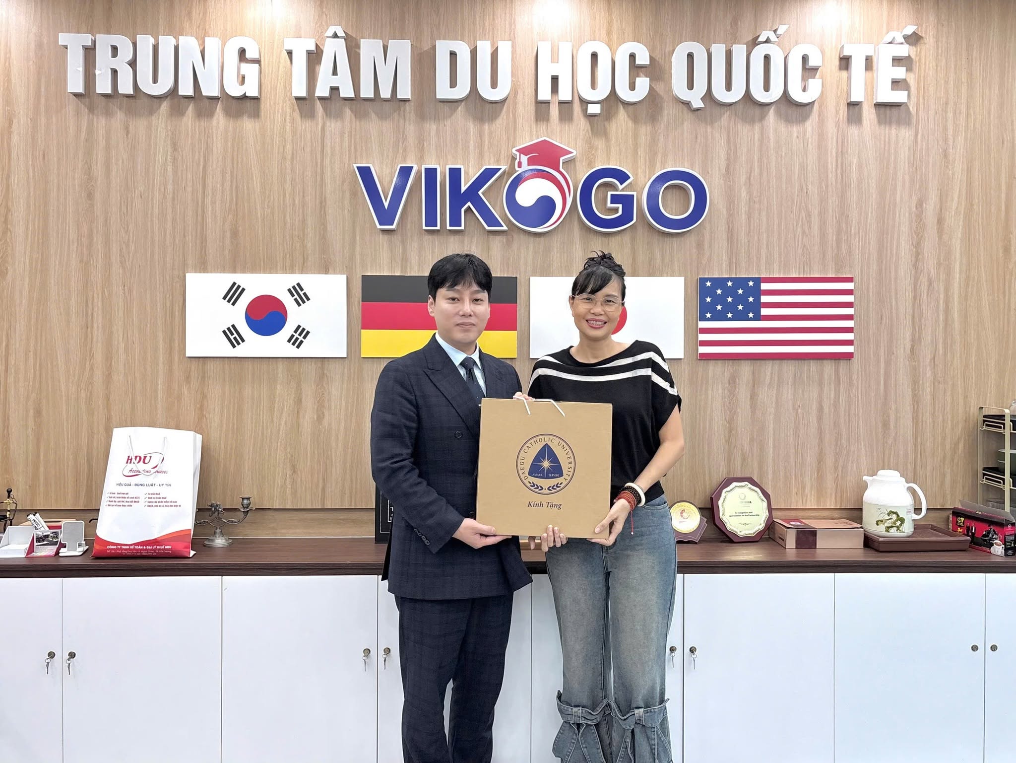 VIKOGO đón tiếp trường Daegu Catholic
